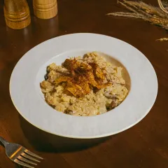 麻油奶醬雞肉燉飯